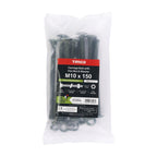 Carriage Bolt,Nut & Washer-GRN M10 x 150
