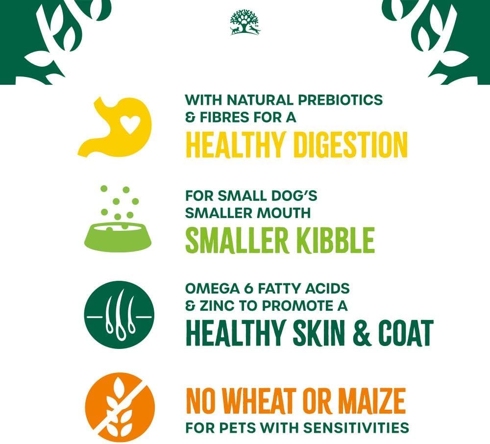 James Wellbeloved Hypoallergenic Adult Small Breed Dry Dog Food – Turkey & Rice (1.5kg)