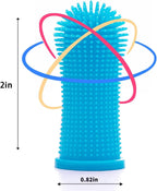 Maparah Dog & Cat Finger Toothbrush Set (6 Pack) – 360° Silicone Puppy Toothbrush for Gentle Pet Dental Care