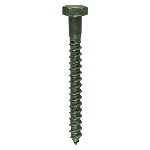 Coach Screw DIN 571 - Green 6.0 x 75