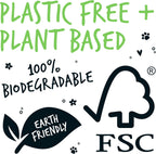 Bugalugs Plastic-Free Wipes – Fragrance-Free Sensitive Wipes for Dogs, Puppies & Cats (110 Wipes)