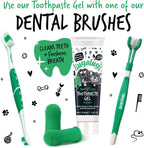 Bugalugs Dog & Cat Toothpaste Gel – Fresh Mint Breath Freshener, Plaque & Tartar Remover for Daily Dental Care