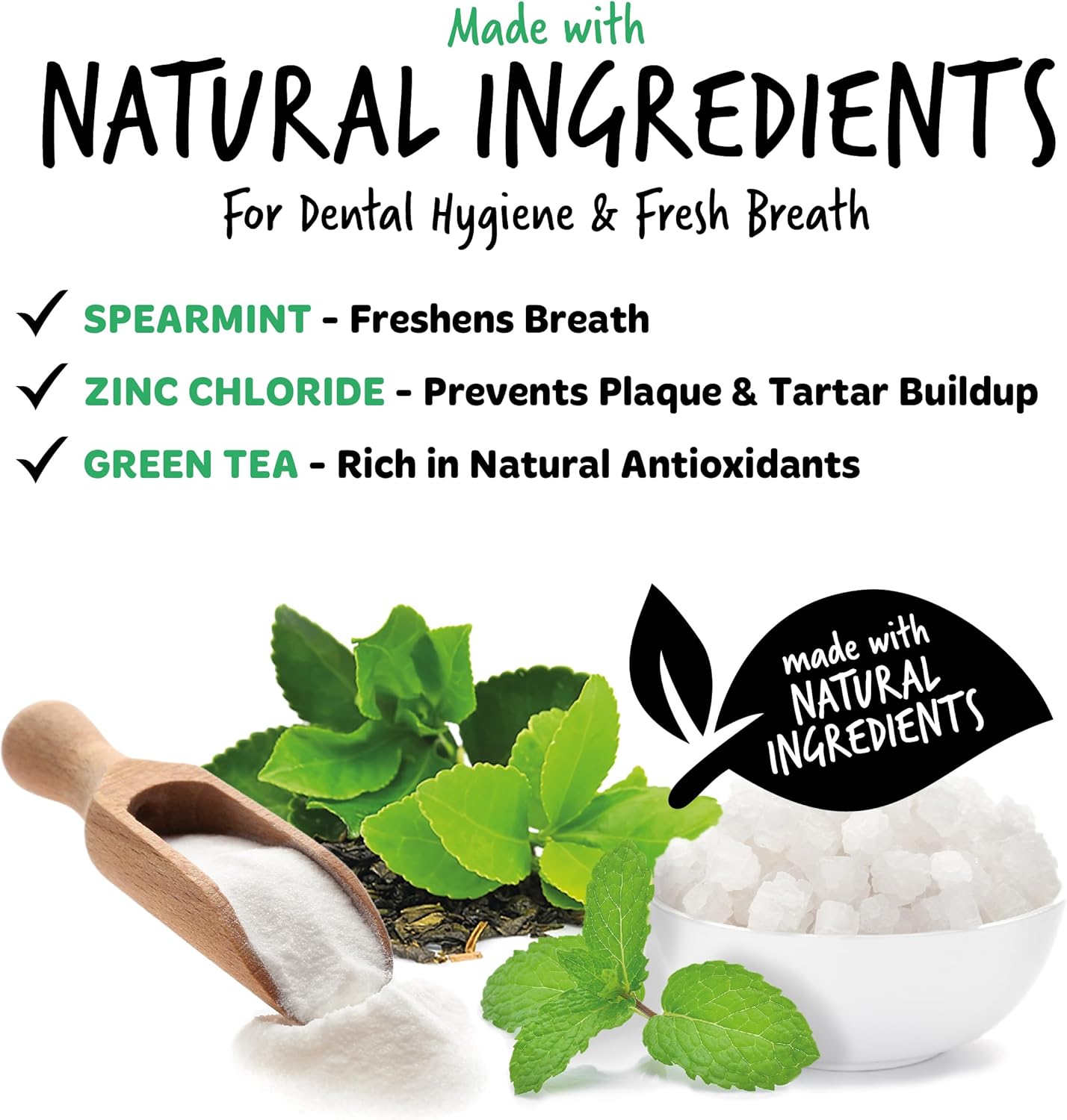 Bugalugs Dog & Cat Toothpaste Gel – Fresh Mint Breath Freshener, Plaque & Tartar Remover for Daily Dental Care