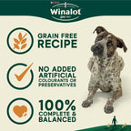 WINALOT Meaty Chunks Mixed in Jelly Wet Dog Food Pouches (40 x 100g) – Mixed Flavours Multipack