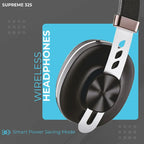 Bluetooth Running Headband Sports Headphone Built-In-Mic Aux Connectivity (Brown)